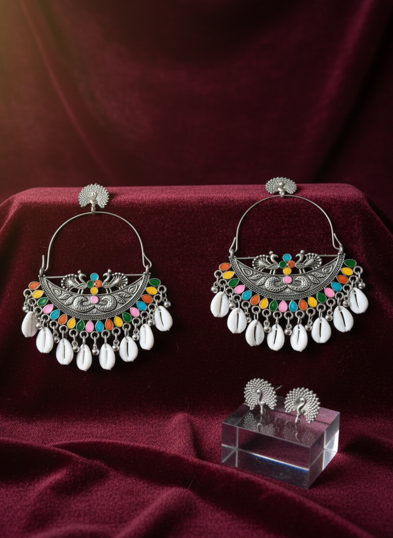 Traditional Doli-Palki Narrative Jhumkas