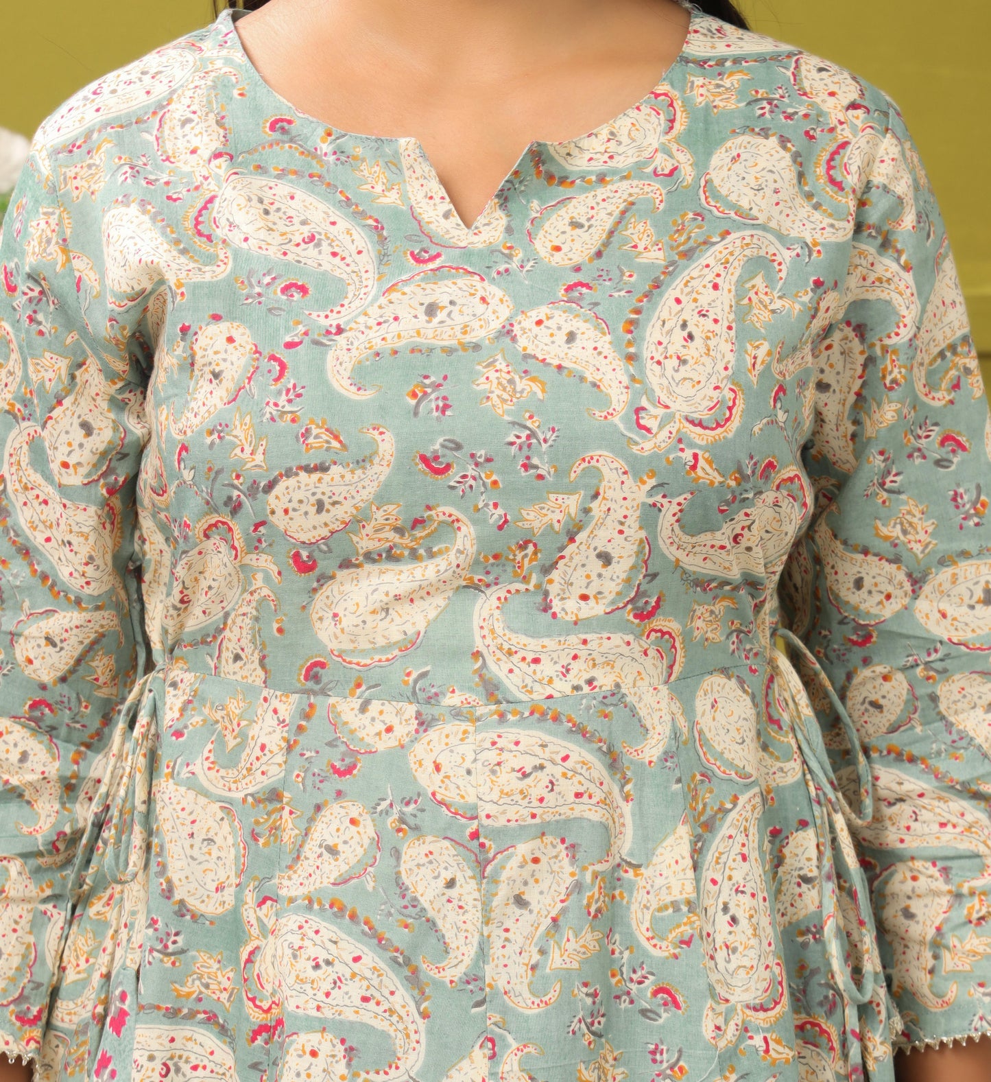 Kusum Anarkali Flower Printed Suit Set