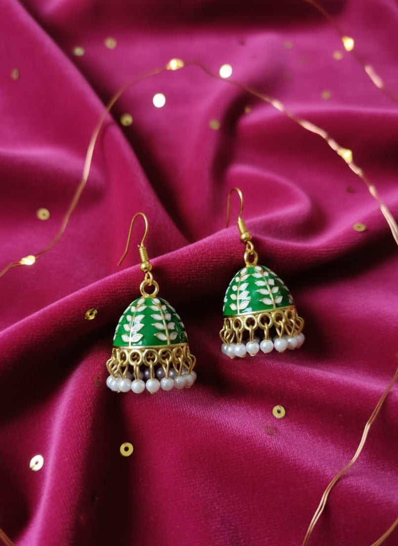 Bohemian Hoop Jhumkas