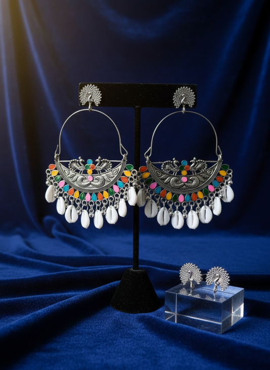 Traditional Doli-Palki Narrative Jhumkas