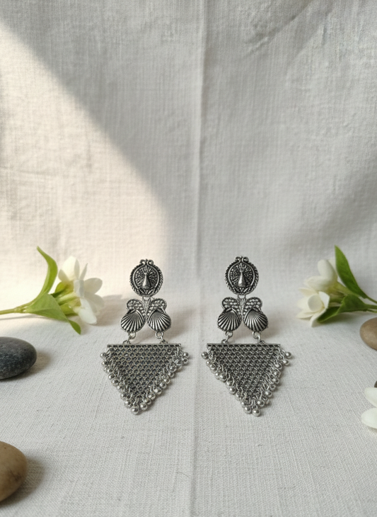 Bohemian Concentric Hoop Jhumkas