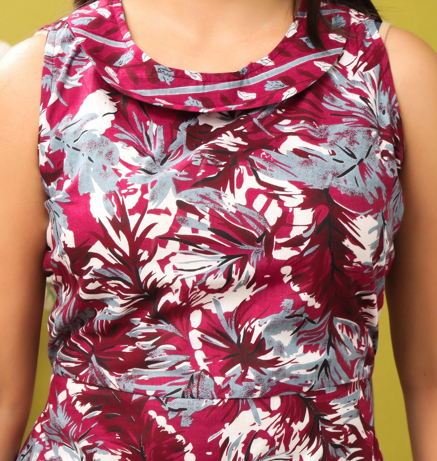 Kamalini Multicolor Cotton Ethnic Set