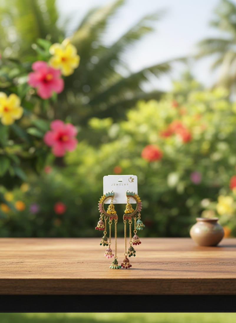 Delicate Meenakari & Festive Drops