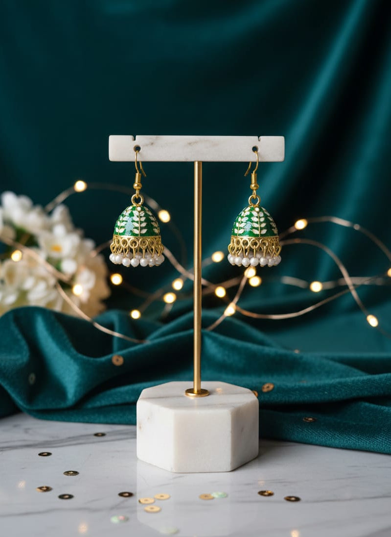 Bohemian Hoop Jhumkas