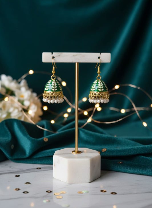 Bohemian Hoop Jhumkas