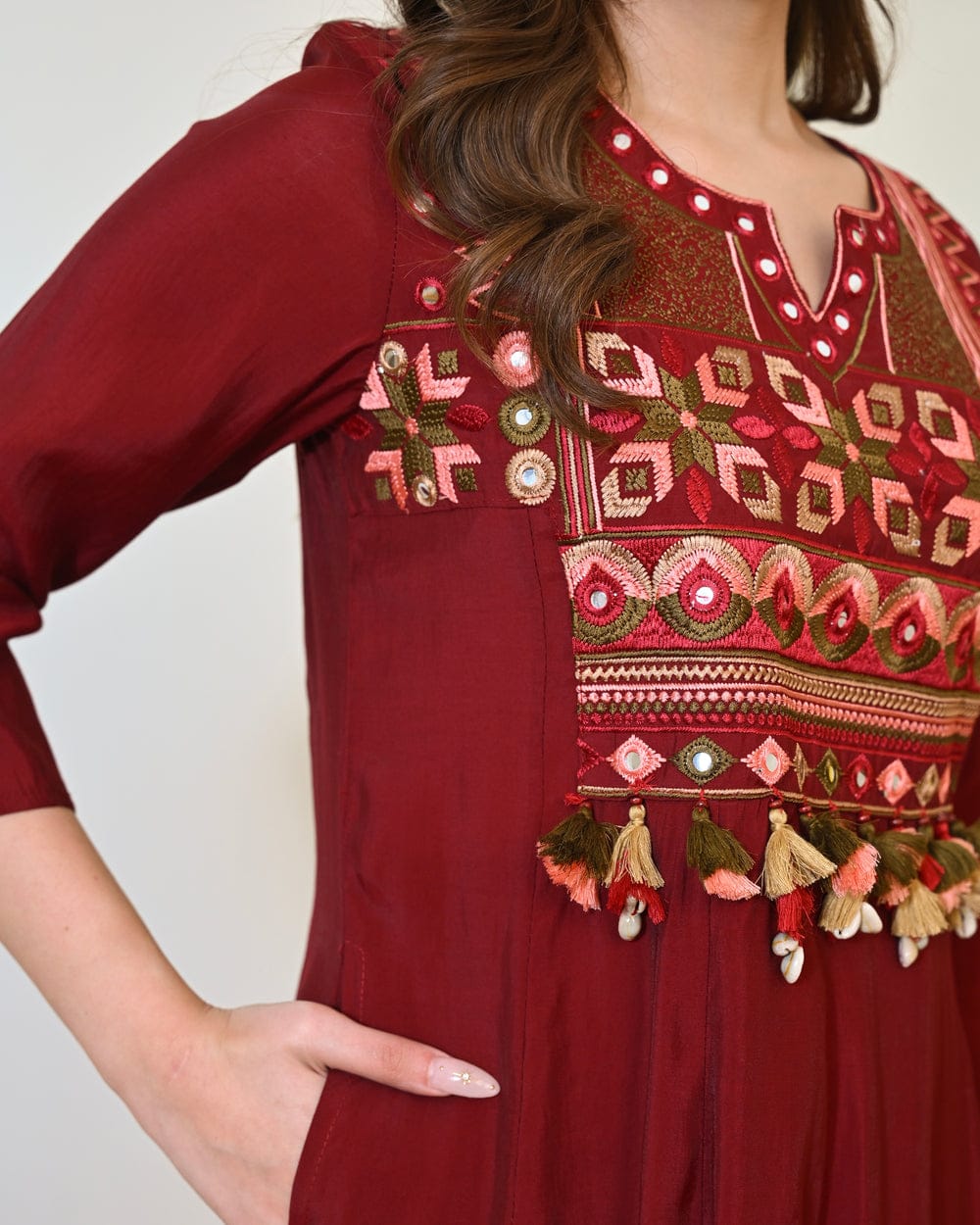 Divya Anarkali Syle Flared Kurta Set