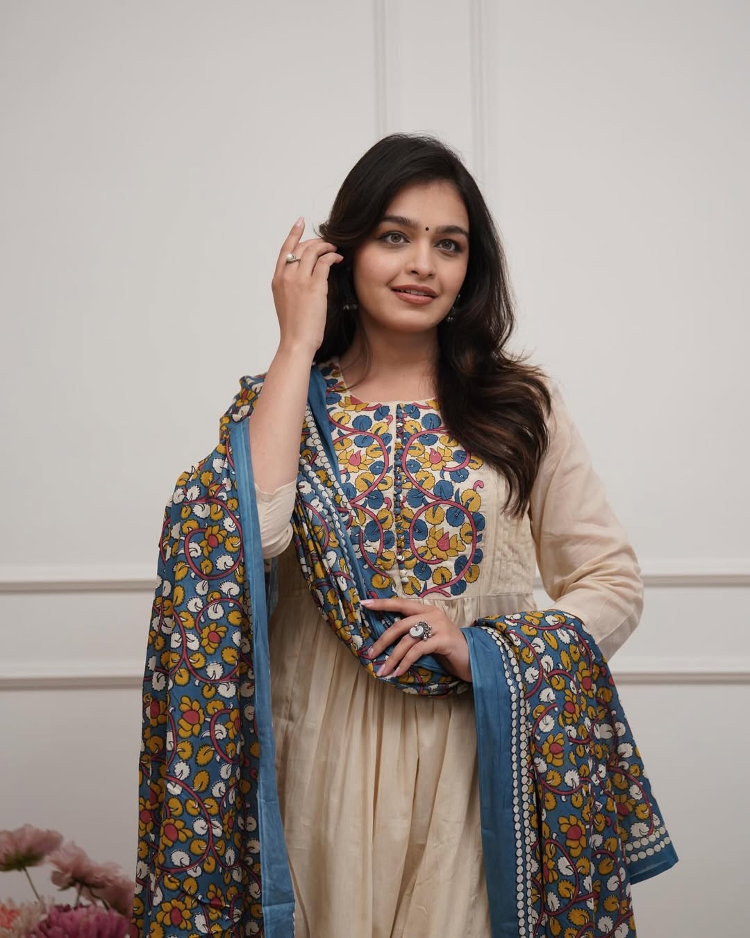 Kalamkari Pure Cotton Suit Set