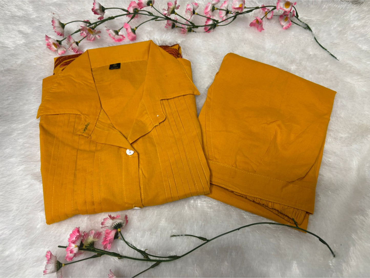 Yelena Embroidery kurti with pant Co-ord Set